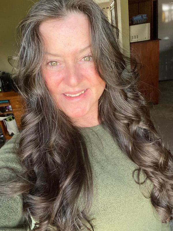 Karna with her new color